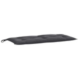 Vidaxl Garden Banc Cushion 100x50x7 cm Tissu mixte anthracite -colored