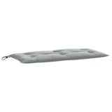 Vidaxl Garden Bench Cushion 100x50x7 cm Tyg Mixed Light Grey