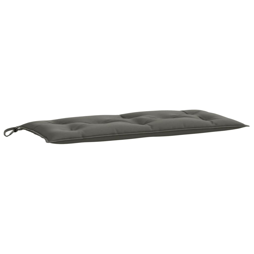 Vidaxl Garden Bench Cushion 100x50x7 CM Fabric de tela mixta gris oscuro