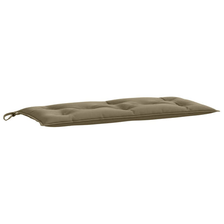 Vidaxl tuinbankkussen 100x50x7 cm stof gemêleerd taupe