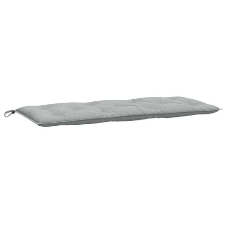 Vidaxl tuinbankkussen 120x50x7 cm stof gemêleerd lichtgrijs