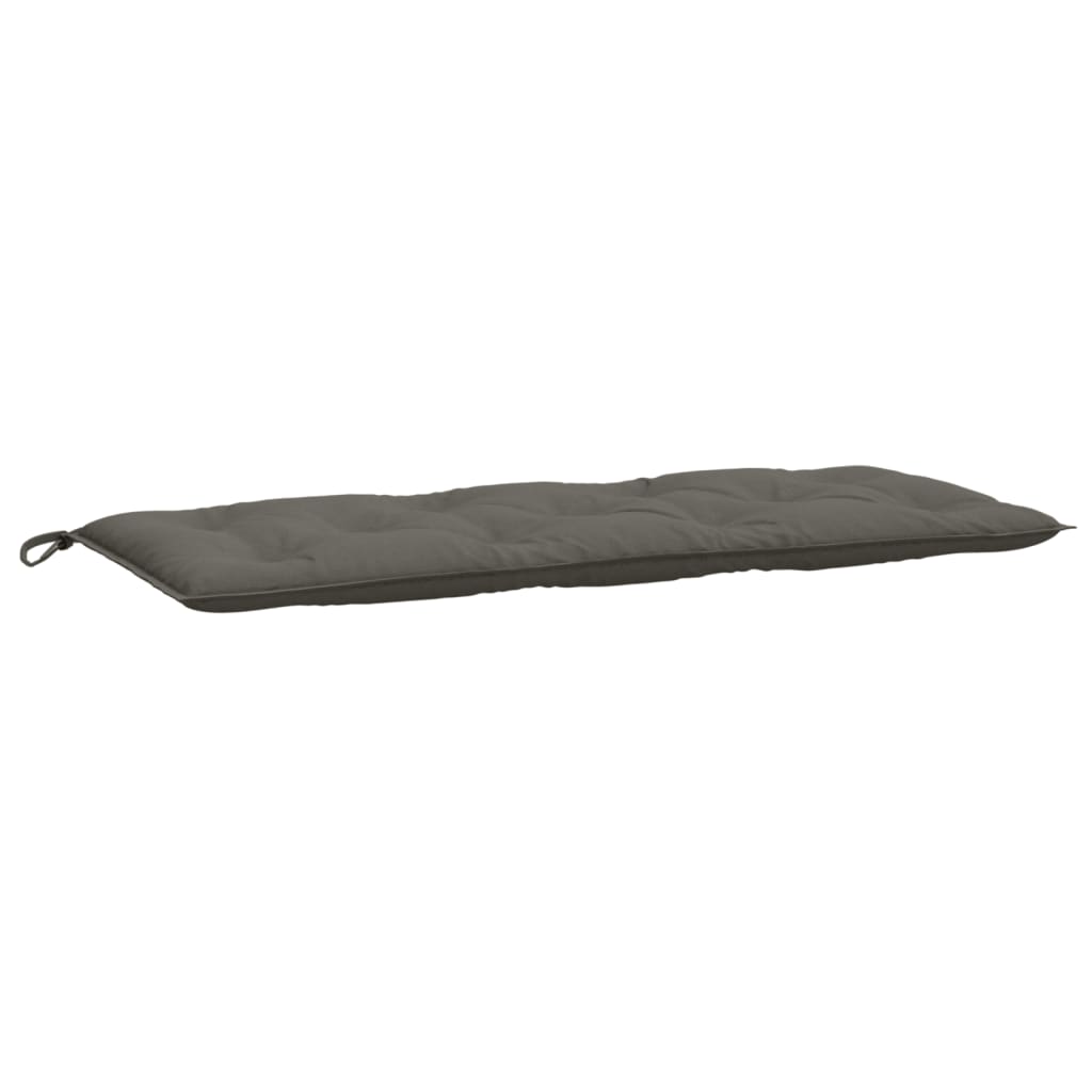 Vidaxl Garden Bench Cushion 120x50x7 CM Fabric Mezcla Gray