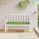 Vidaxl Garden Bench Cushion 120x50x7 cm stoff Mixed Green