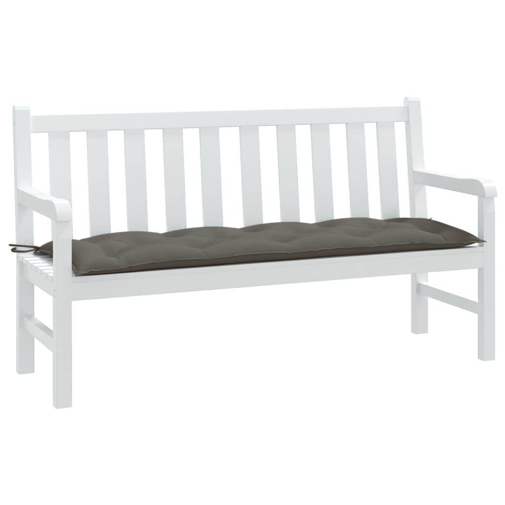 Vidaxl Garden Bench Cushion 150x50x7 CM Fabric Mezcla Grey