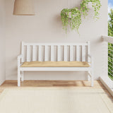 VIDAXL Garden Bench Blaža 150x50x7 cm tkanina mešana bež