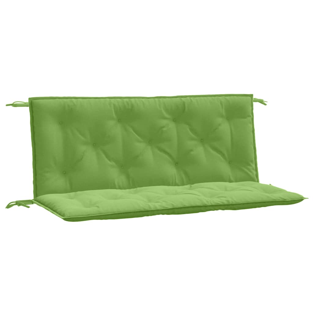 Vidaxl Garden Bench Puter 2 PCS 120x50x7 cm stoff Mixed Green