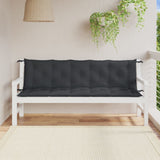 Vidaxl Garden Bench Cushions 2 PCS 180x50x7 cm tessuto misto di antracite Colore