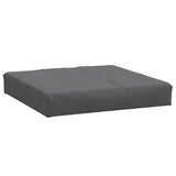 Vidaxl pallpute 60x60x10 cm stoff Mixed Anthracite -farget