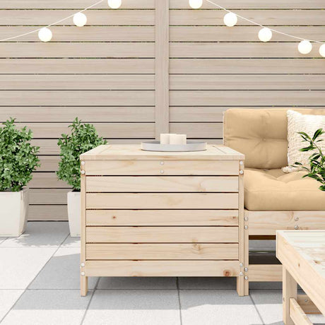 Vidaxl tuinvoetenbank 62x63,5x53,5 cm massief grenenhout