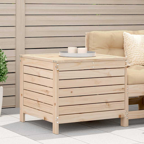 Vidaxl tuinvoetenbank 62x63,5x53,5 cm massief grenenhout