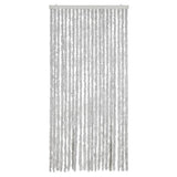 Vidaxl vliegengordijn 90x200 cm chenille grijs