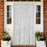 Vidaxl Fly Curtain 90x200 cm Chenille Grey