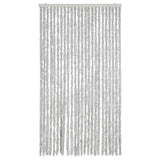 Vidaxl Fly Curtain 100x200 cm Chenille Gray