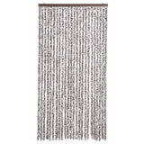 Vidaxl vliegengordijn 100x230 cm chenille bruin en beige