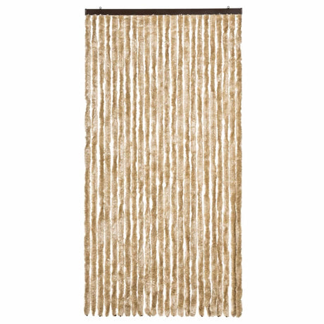 Vidaxl vliegengordijn 100x200 cm chenille beige