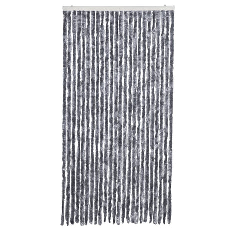 Vidaxl vliegengordijn 100x230 cm chenille zilver