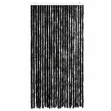 Vidaxl Fly curtain 100x200 cm Chenille Anthracite -colored