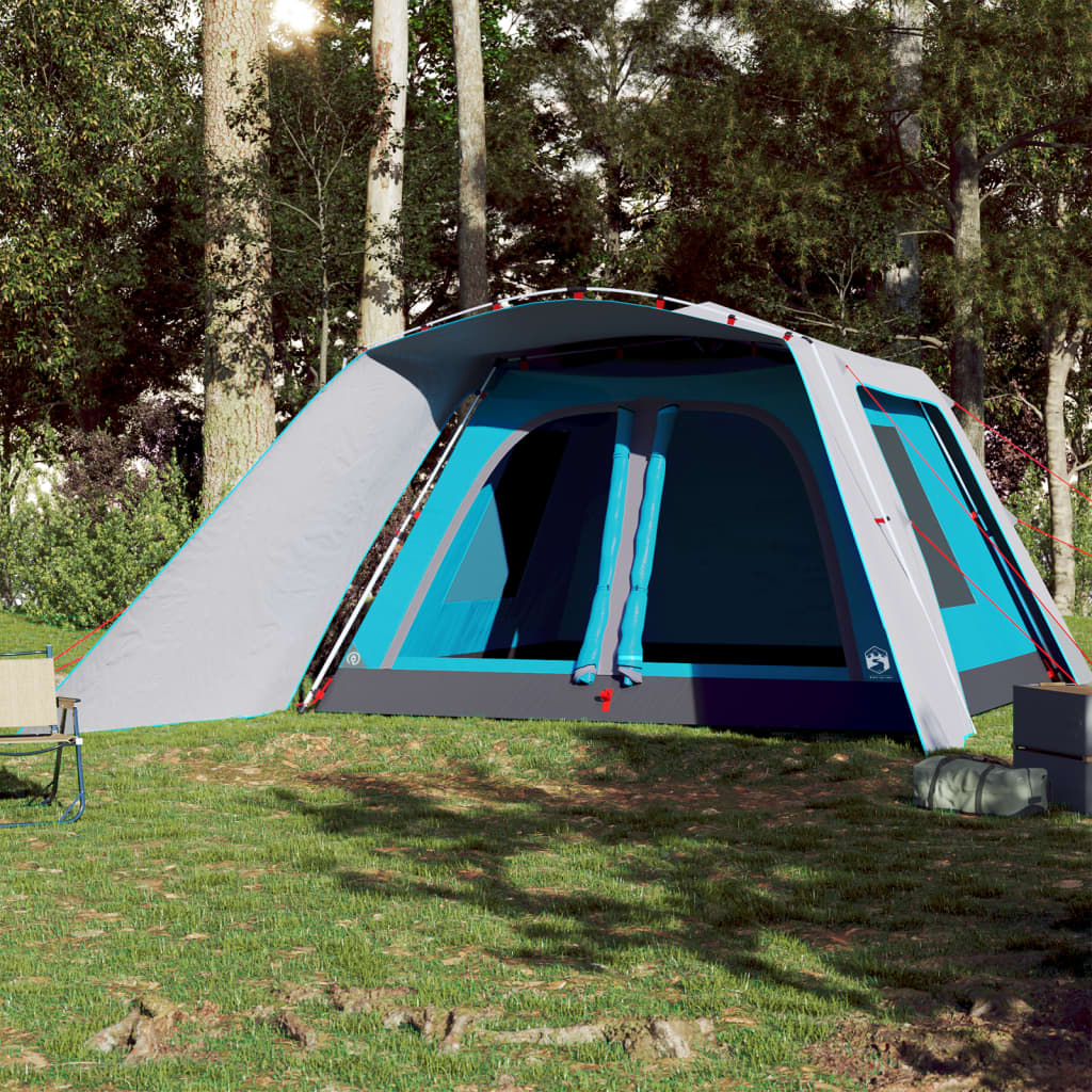 Rodina Vidaxl s Luifelem 9-Person Fast Release Blue