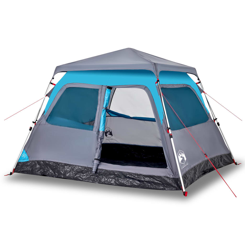 Vidaxl Dome Tent 4-person Fast Release Blue