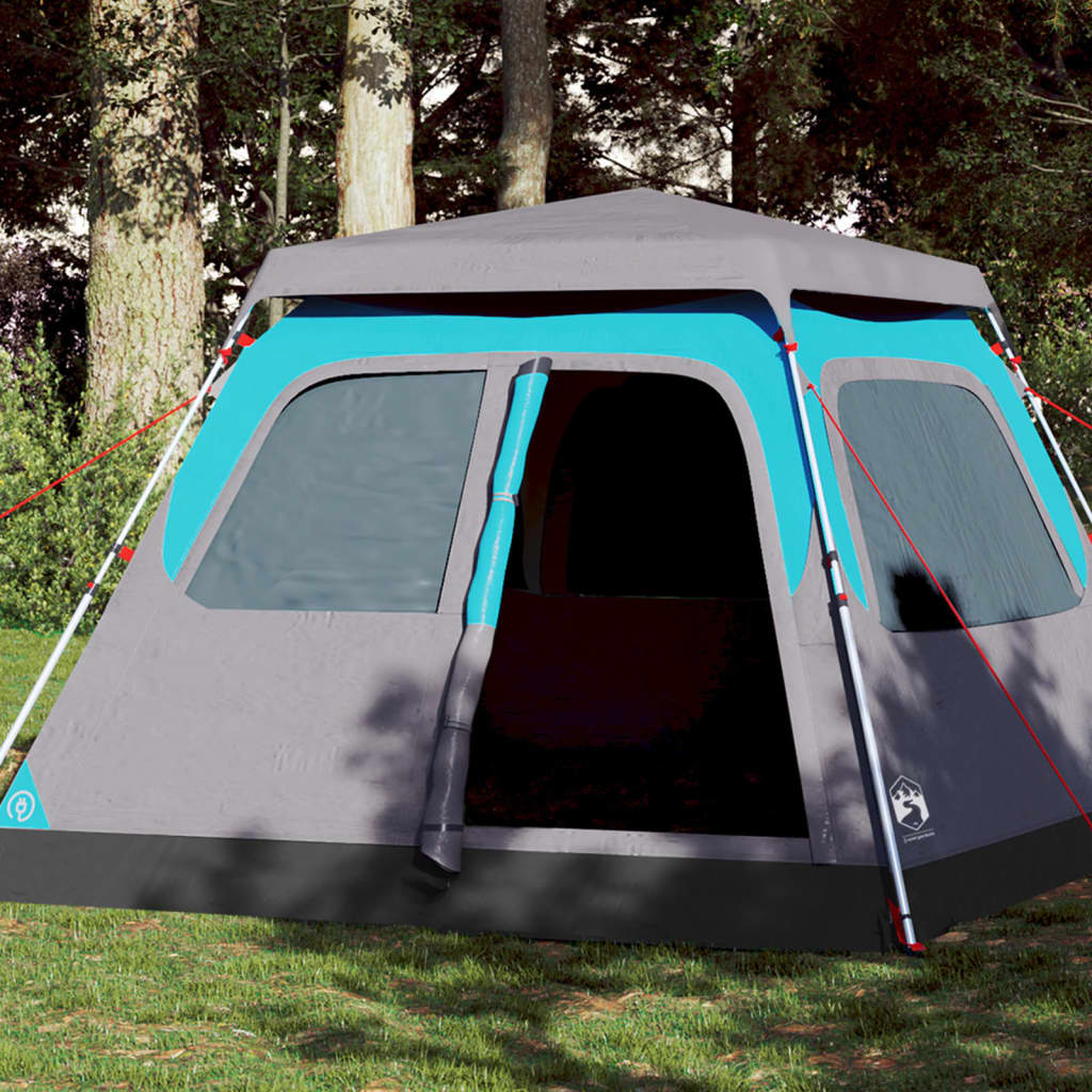 Vidaxl Dome Stan 4-Person Fast Release Blue