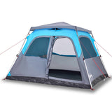 Vidaxl Dome Stan 6-Person Fast Release Blue