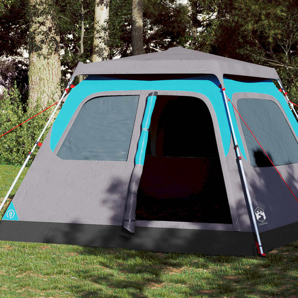 Vidaxl Dome telt 6-person Fast Release Blue