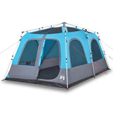 Vidaxl Dome Zelt 8-Personen Fast Release Blau