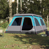 VidaXL Dome tent 8-person fast release blue