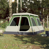 Vidaxl Dome Tenda a 10 persone Release Fast Green