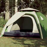 Vidaxl Dome Tent 4-osobowy szybki wydanie zielony