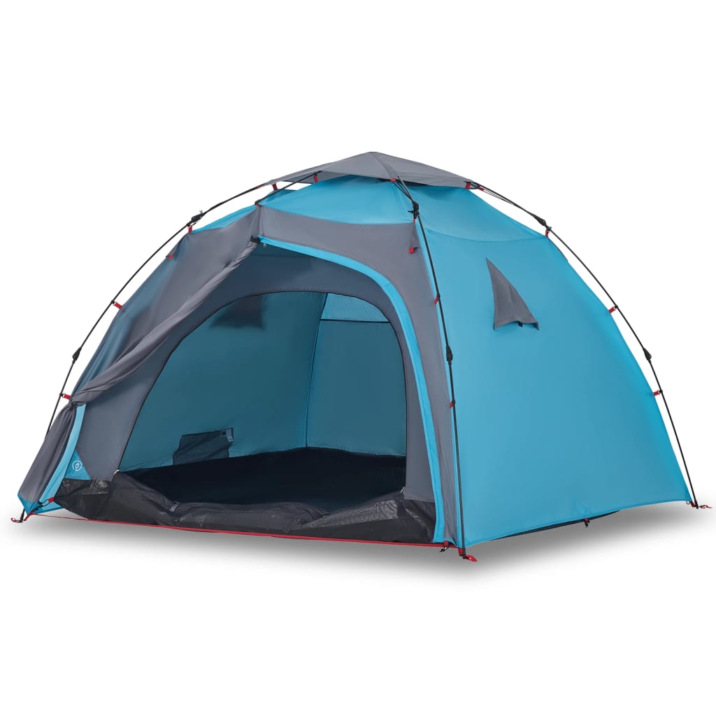 VidaXL Dome tent 4-person fast release blue