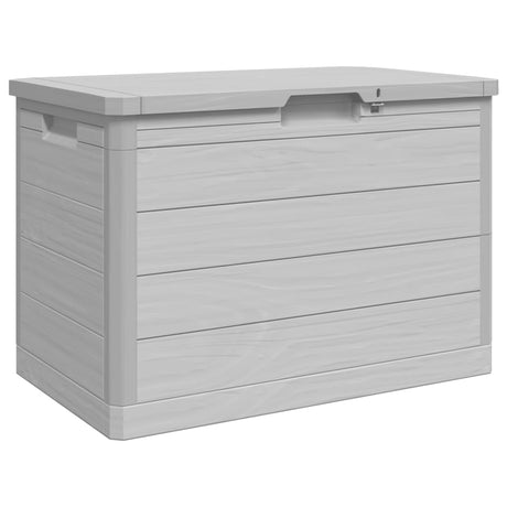 Vidaxl kussenbox 77,5x44,5x53 cm polypropeen grijs