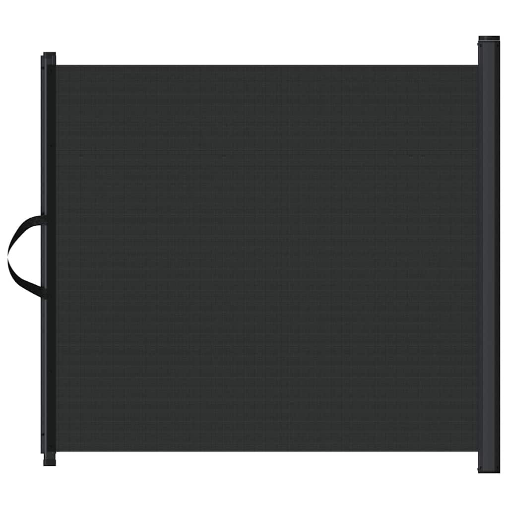Vidaxl huisdierenhek uittrekbaar 82,5x125 cm zwart