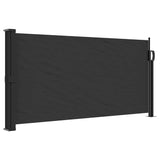 Pare-brise vidaxl extensible 100x300 cm noir