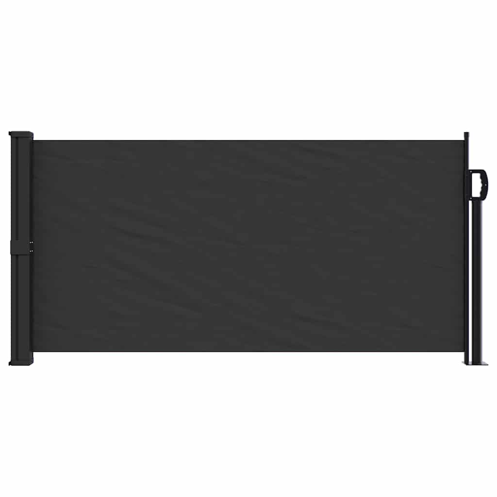 VidaXL Windshield Extendable 100x300 cm Black