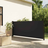 Pare-brise vidaxl extensible 100x300 cm noir