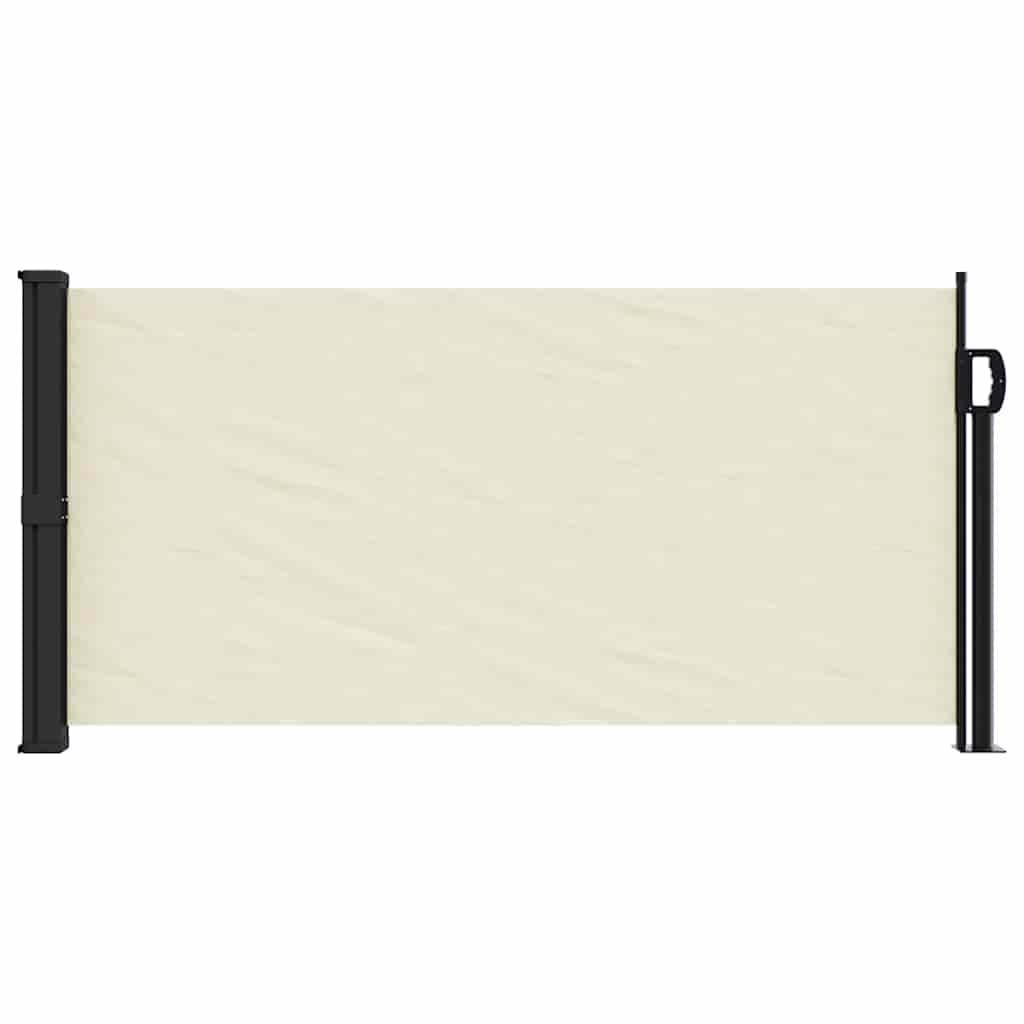 Vidaxl Windshield utdragbar 100x300 cm Cream -Colored