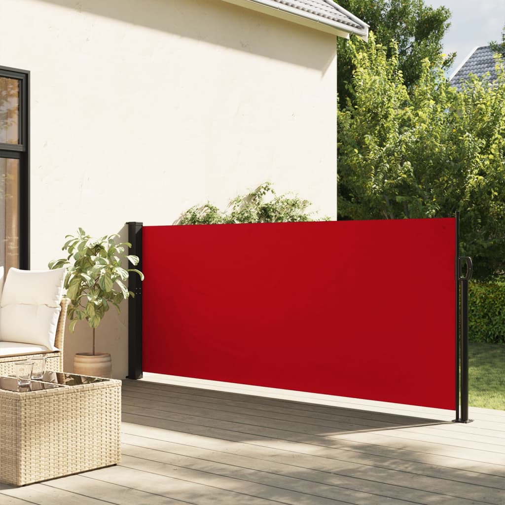 VIDAXL -Windschutzscheibe ausziehbar 100x300 cm rot