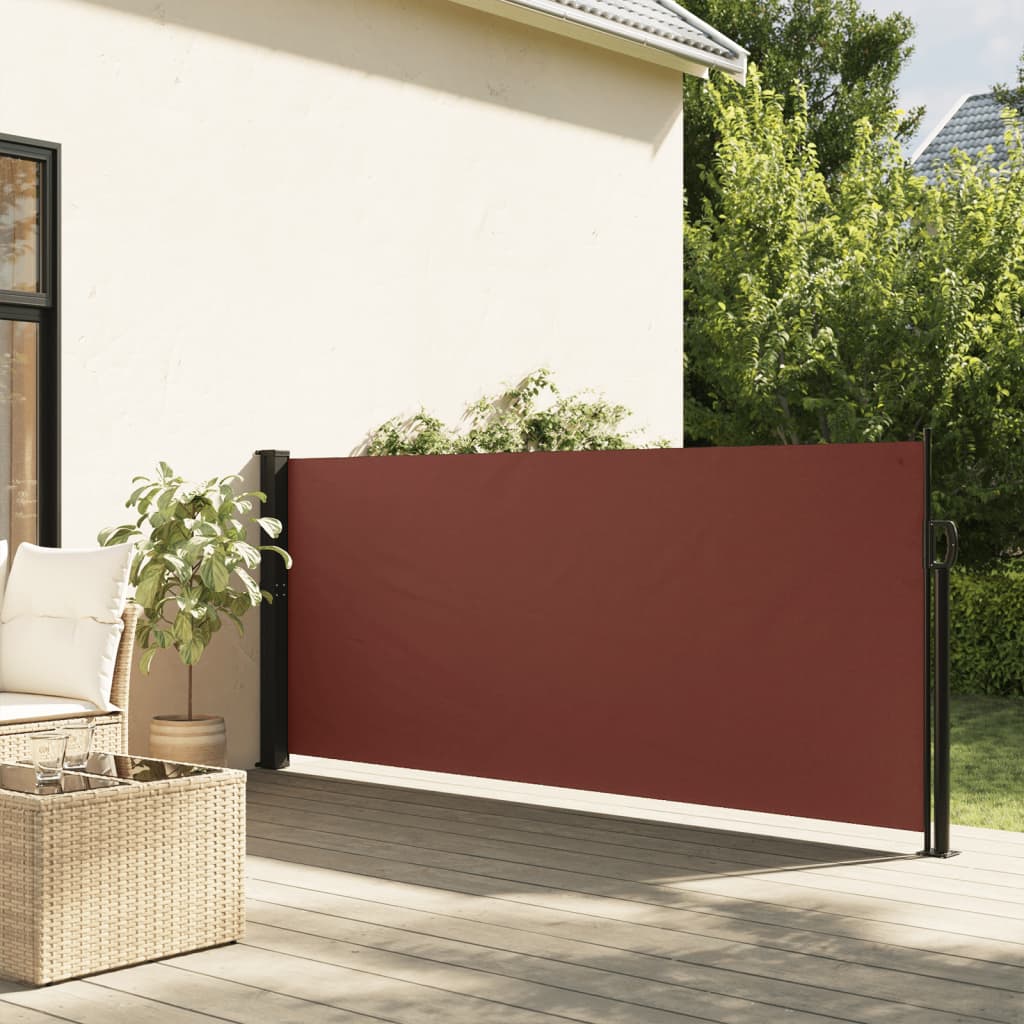 Vidaxl vindrutan utdragbar 100x300 cm brun