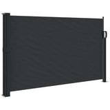 VidaXL Windshield Extendable 117x300 cm Black