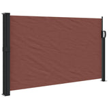 Pare-brise Vidaxl extensible 117x300 cm brun