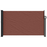 Pare-brise Vidaxl extensible 117x300 cm brun