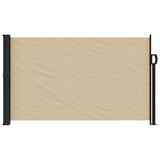 Vidaxl Windshield utdragbar 117x300 cm beige