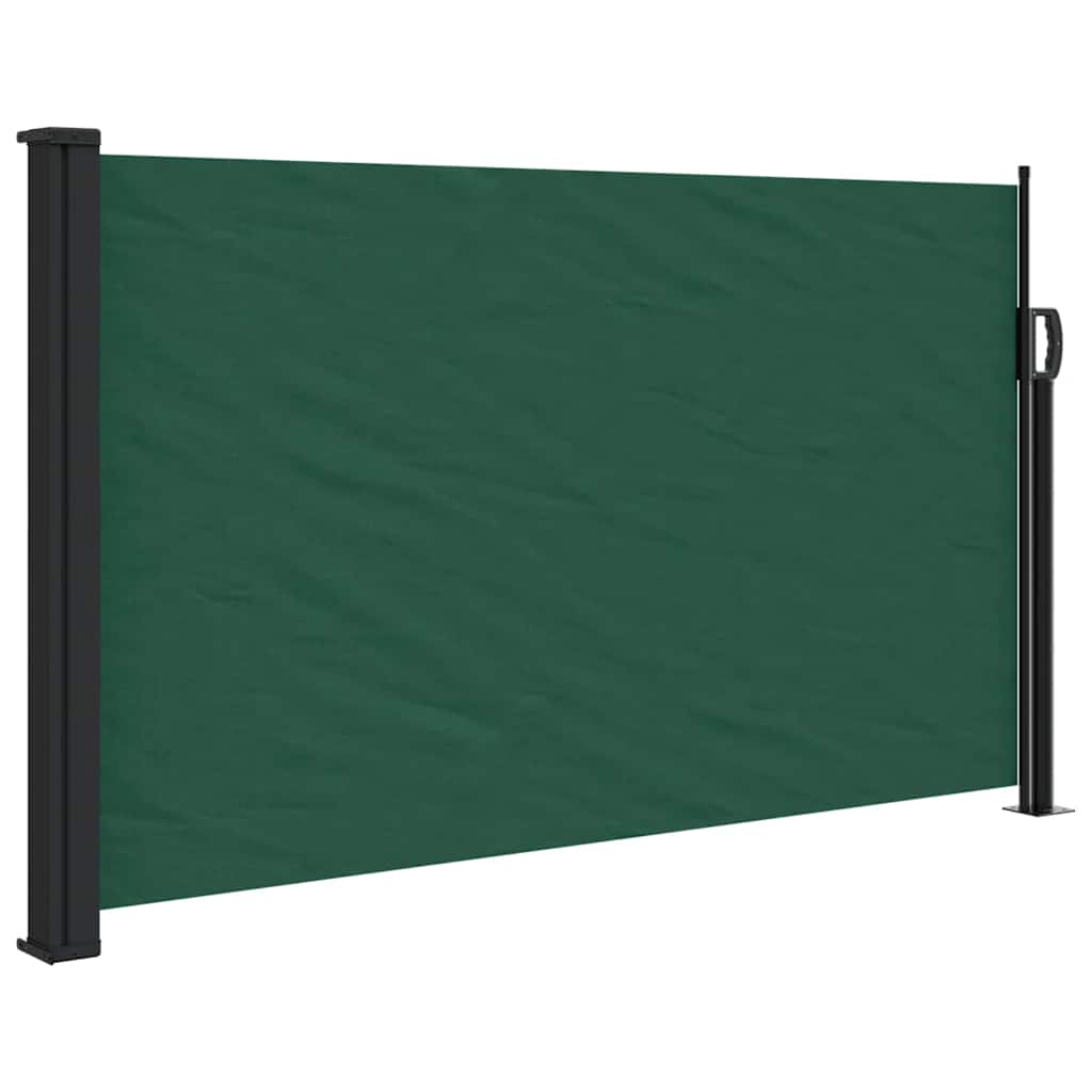 Vidaxl windscherm uittrekbaar 117x300 cm donkergroen