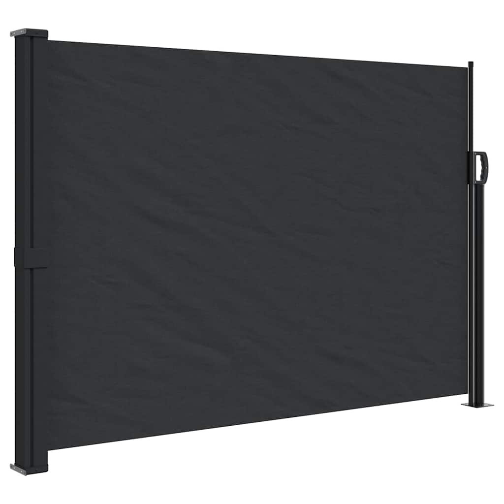 Vidaxl Windshield utvidbar 140x300 cm svart