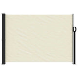 VidaXL Windshield Extendable 140x300 cm cream -colored