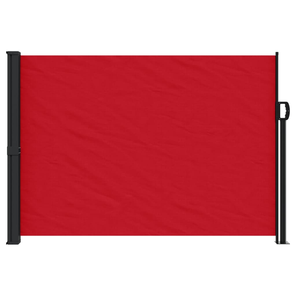 Vidaxl windscherm uittrekbaar 140x300 cm rood