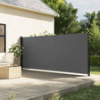 Vidaxl uitschuifbaar zijluifel antraciet 160x300 cm