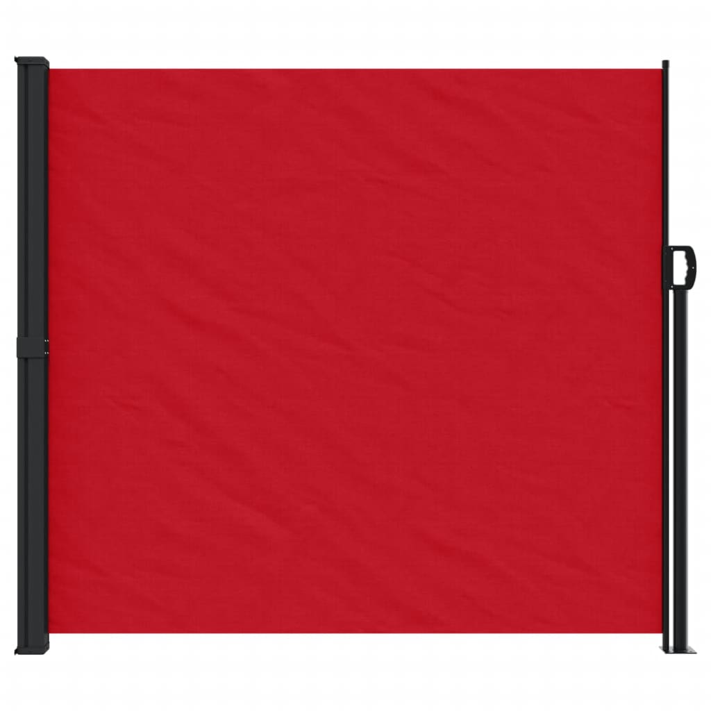 Vidaxl windscherm uittrekbaar 180x300 cm rood