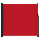 Vidaxl windscherm uittrekbaar 180x300 cm rood